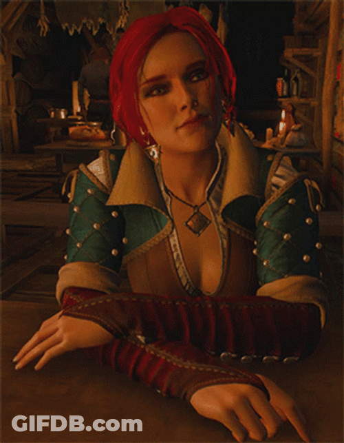 Witcher Animated Princess Cirri GIF