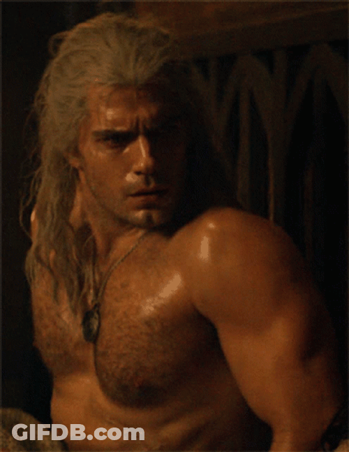 Witcher Geralt's Muscles GIF