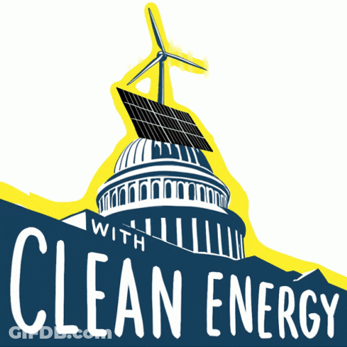 With Clean Energy Solar Panels GIF