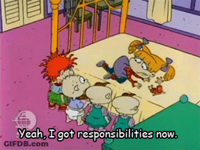 With Great Power Comes Great Responsibility Angelica Pickles GIF