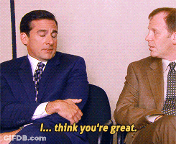 With Great Power Comes Great Responsibility The Office GIF