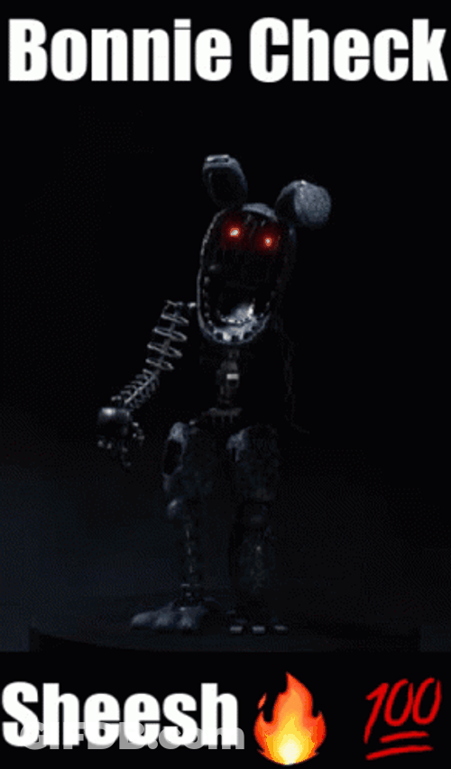 Withered Bonnie Check Sheesh GIF