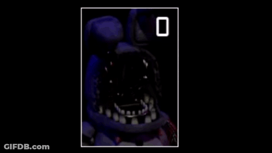 Withered Bonnie Digital Cards GIF