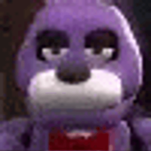 Withered Bonnie Pixelated Wooo GIF