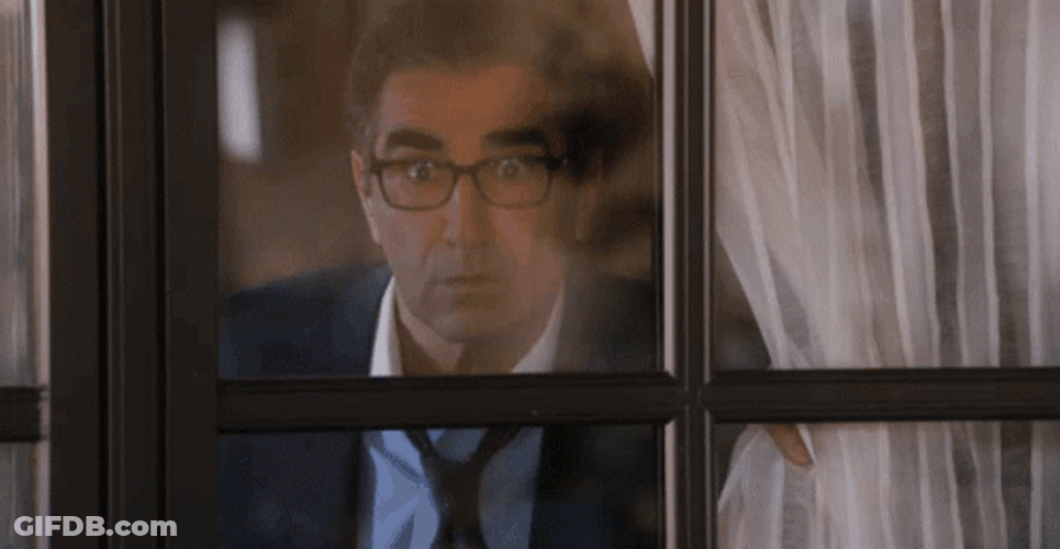 Witness Me Man Looking Out The Window GIF
