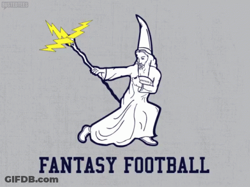 Wizard Holding Football Fantasy Football GIF