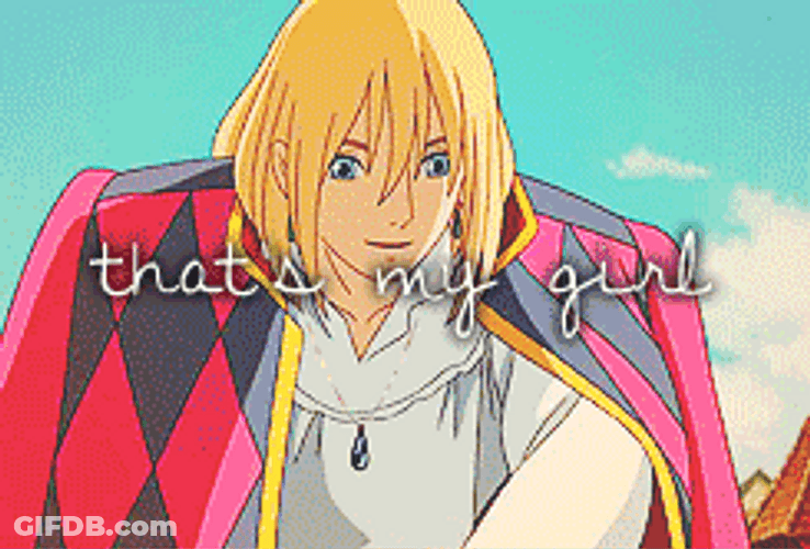 Wizard Howl Thats My Girl GIF