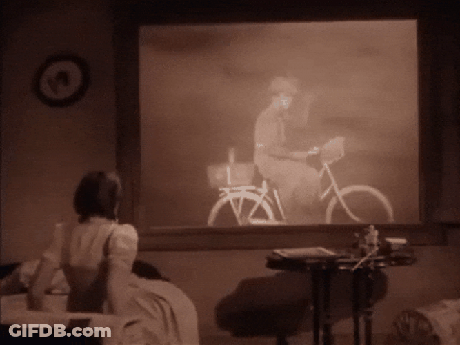 Wizard Of Oz Dorothy Watching Wicked Witch GIF