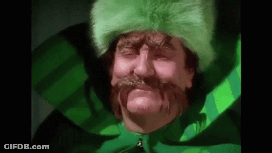 Wizard Of Oz Mr Doorman Laughing GIF