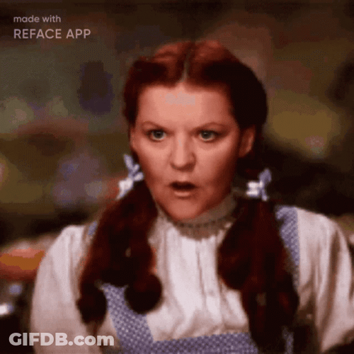 Wizard Of Oz Tornado Reface Shocked GIF