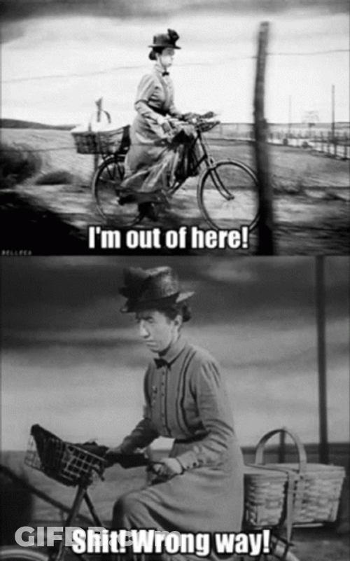 Wizard Of Oz Tornado Shit Wrong Way GIF
