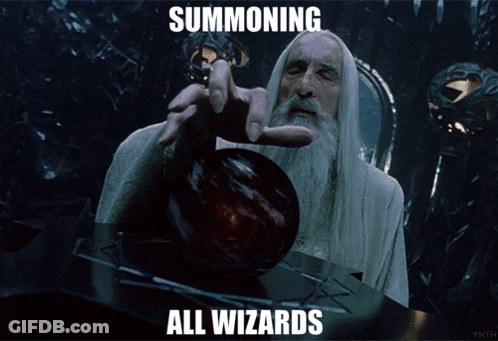 Wizard Summoning All Wizards GIF
