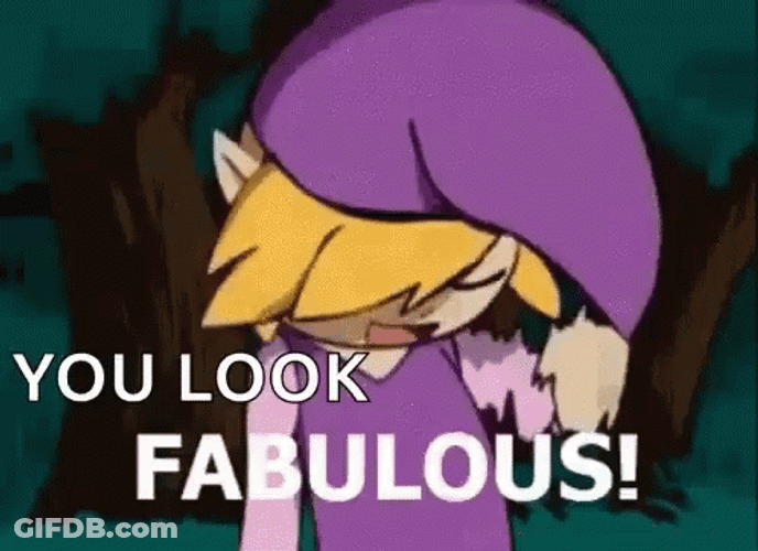 Wizard You Look Fabulous GIF