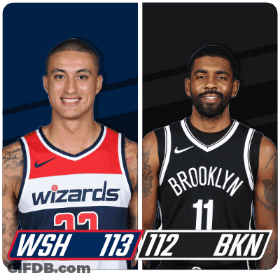 Wizards Player And Brooklyn Player GIF