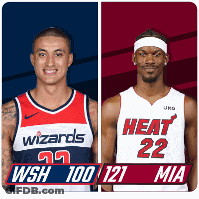 Wizards Player And Heat Player GIF