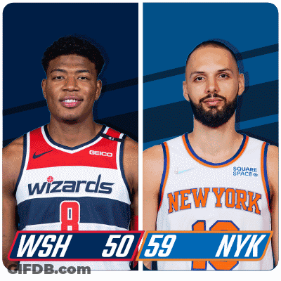 Wizards Player And Knicks Player GIF