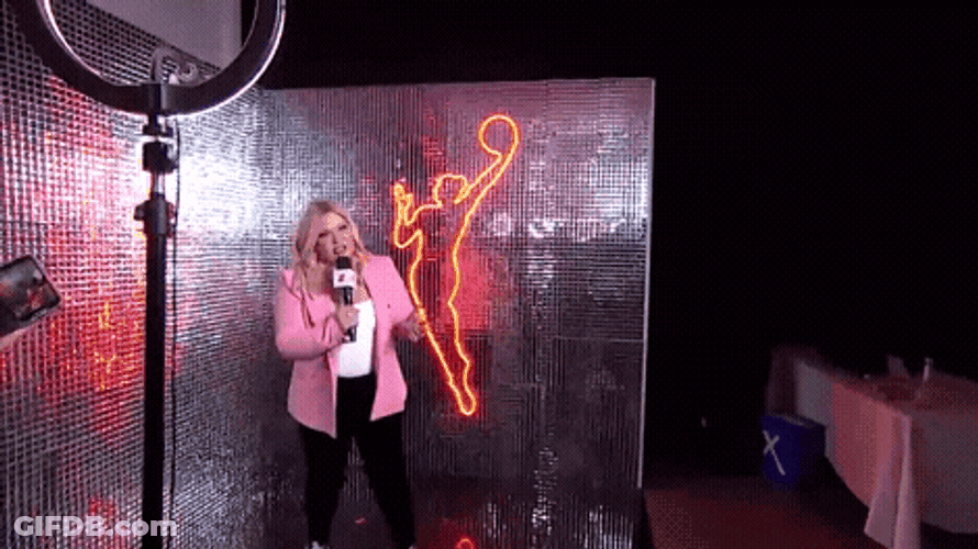 Wnba Game Host GIF