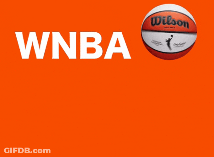 Wnba Is Back Text GIF