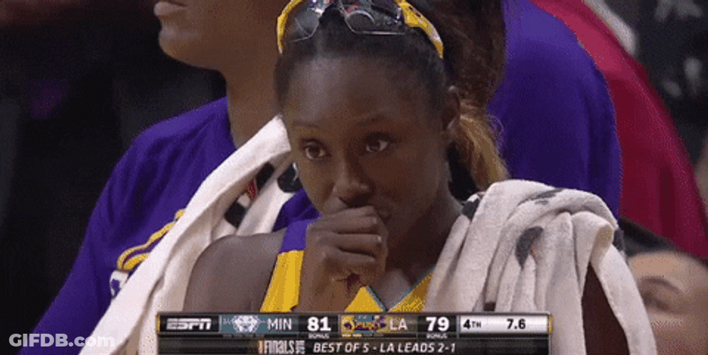 Wnba Nervous Encounter GIF
