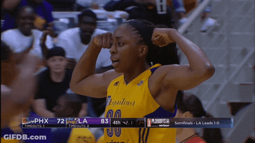 Wnba Nneka Ogwumike Feeling Mighty GIF