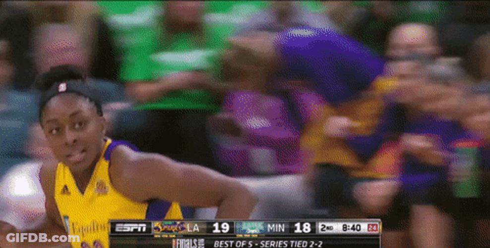 Wnba Nneka Ogwumike Giving It All GIF