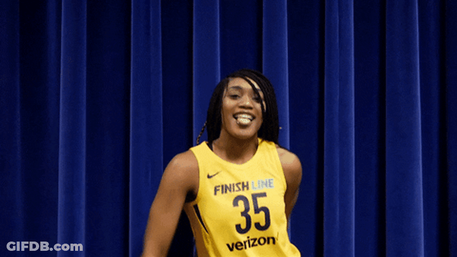Wnba Victoria Vivians Happy Dance GIF