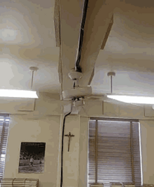 Wobbly Ceiling Fan Spinning GIF