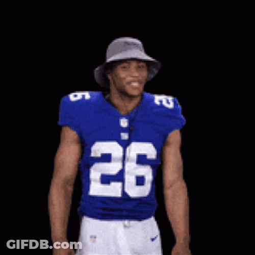 Wohoo Saquon Barkley GIF