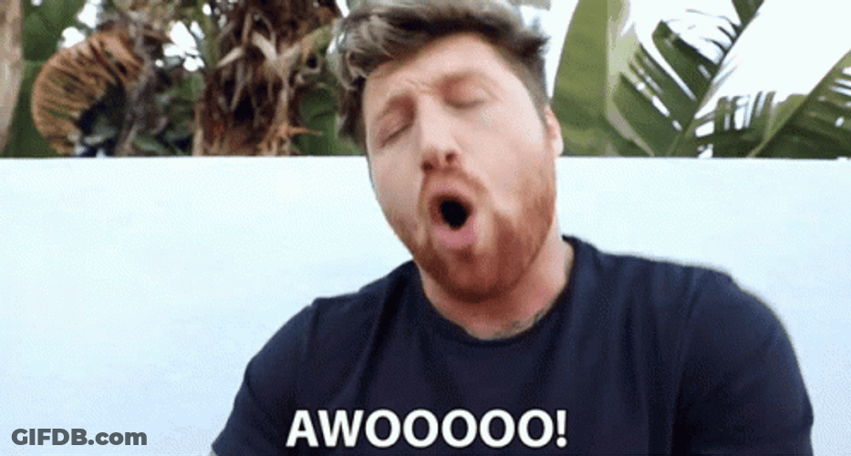Wolf Howling Awooo Brennan Erickson GIF