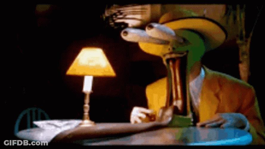 Wolf Howling The Mask GIF