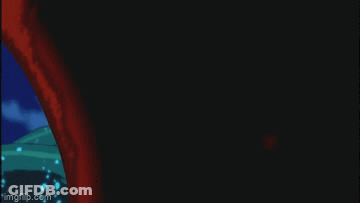 Wolf In A Red Bubble GIF