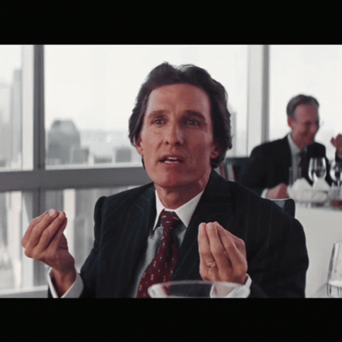 Wolf Of Wall Street Matthew Blinking GIF