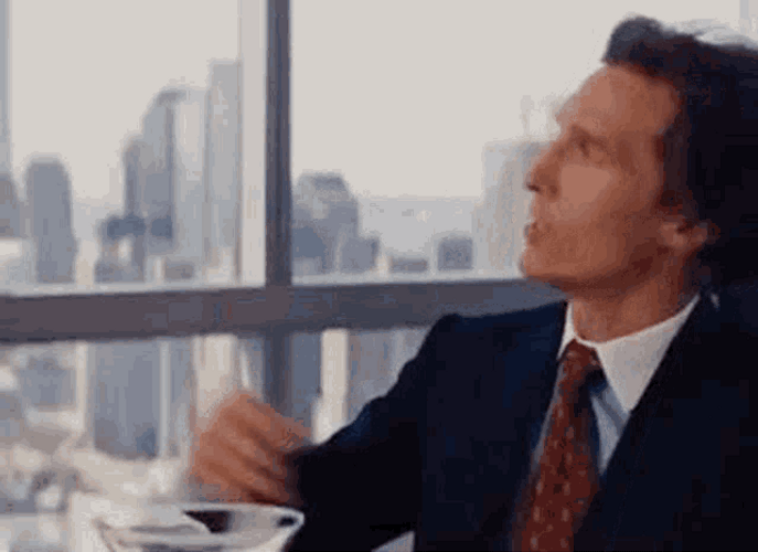 Wolf Of Wall Street Matthew Speaking GIF