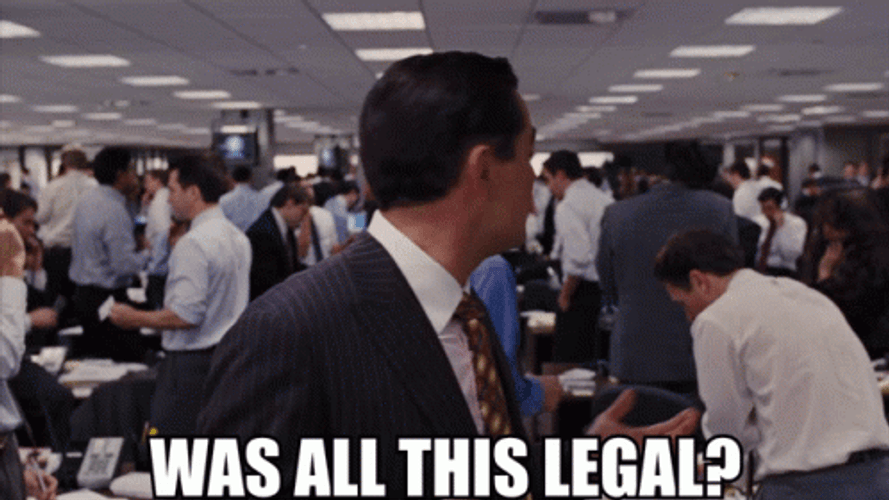 Wolf Of Wall Street Was This Legal GIF