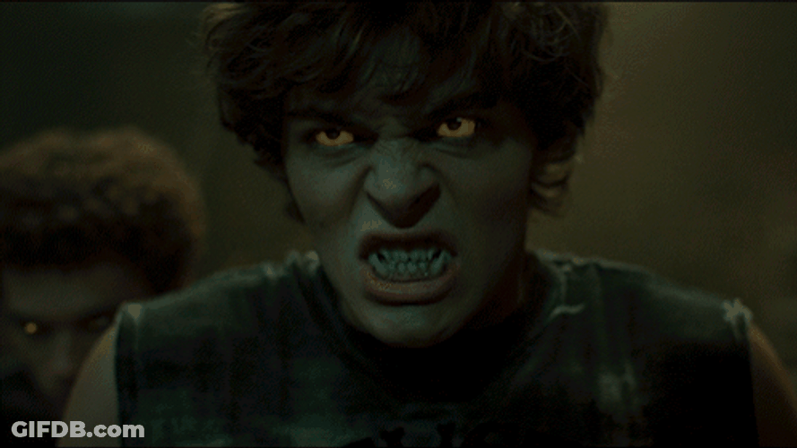 Wolf Pack Growling Harlan GIF
