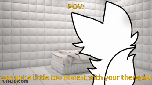 Wolf Pov You Got A Little Too Honest With Your Therapist GIF