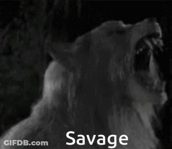 Wolf Savage Roar GIF