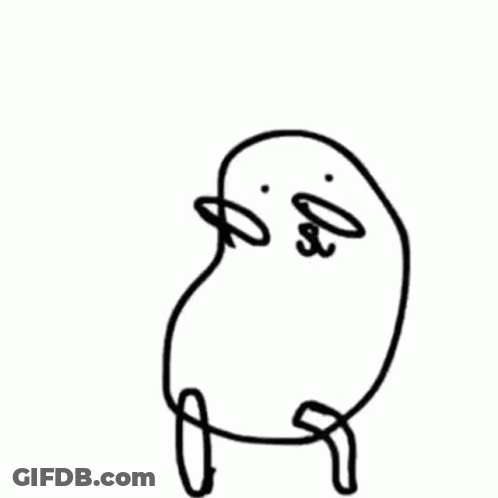 Wolf Standing In Snow Looking At Camera GIF