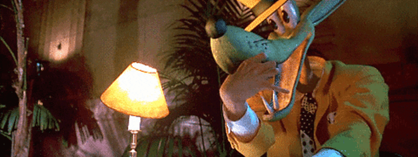 Wolf Whistle The Mask GIF
