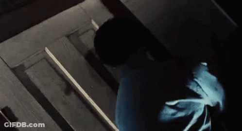 Wolf With Blue Flames GIF