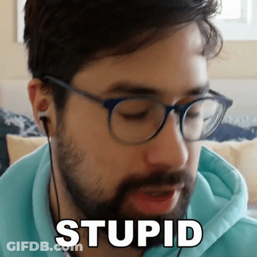 Wolfe Glick Im Stupid GIF