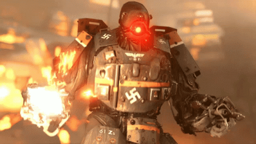 Wolfenstein B.J. Mech GIF