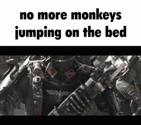 Wolfenstein Marching Enemies GIF