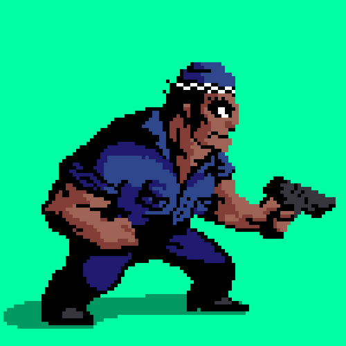 Wolfenstein Pointing Gun GIF