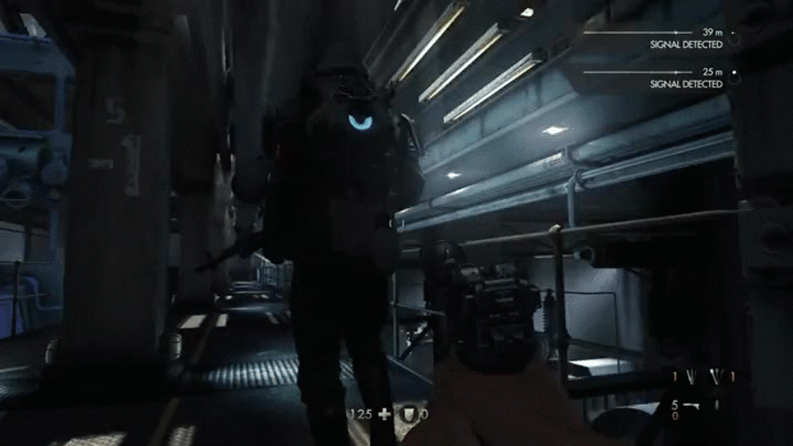 Wolfenstein Stabbing Enemy GIF