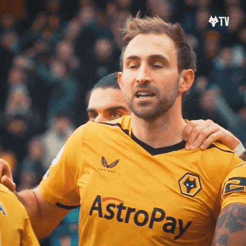 Wolverhampton Wanderers Craig Dawson Punching Air GIF