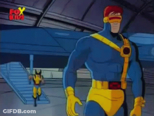 Wolverine And Cyclops From X-Men GIF