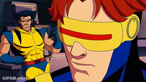 Wolverine And Cyclops X-Men GIF