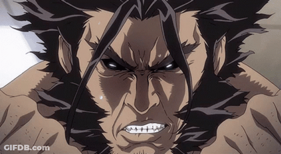 Wolverine Anime Claws GIF