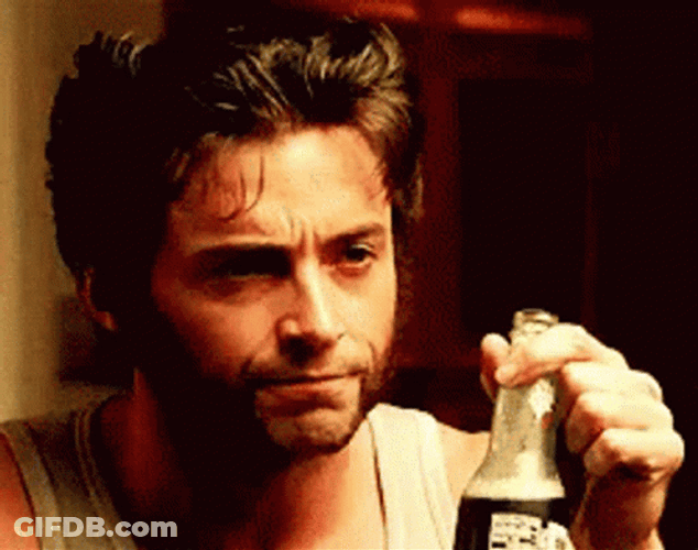 Wolverine Excuse Me GIF